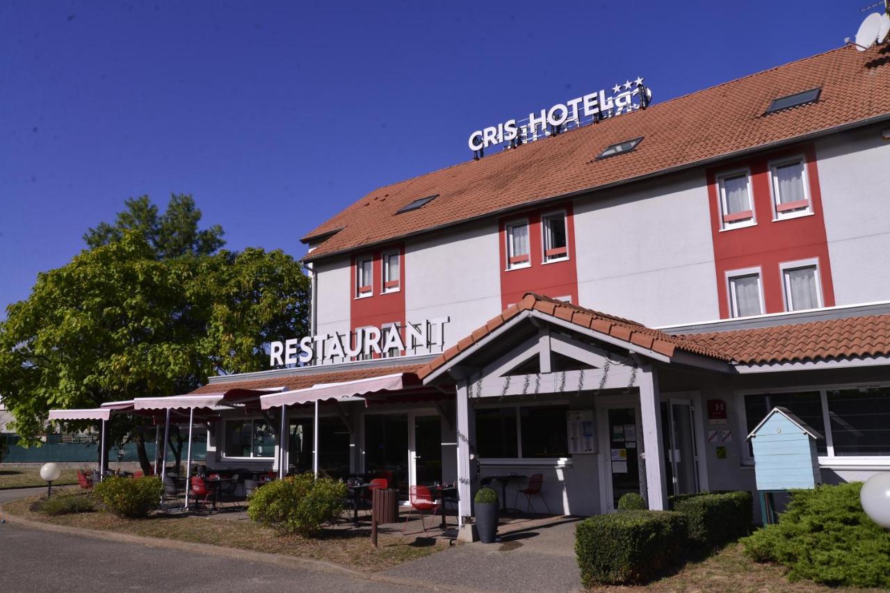 Logis Cris Hotel Et Restaurant, Lyon Sud-Est Corbas Exterior photo