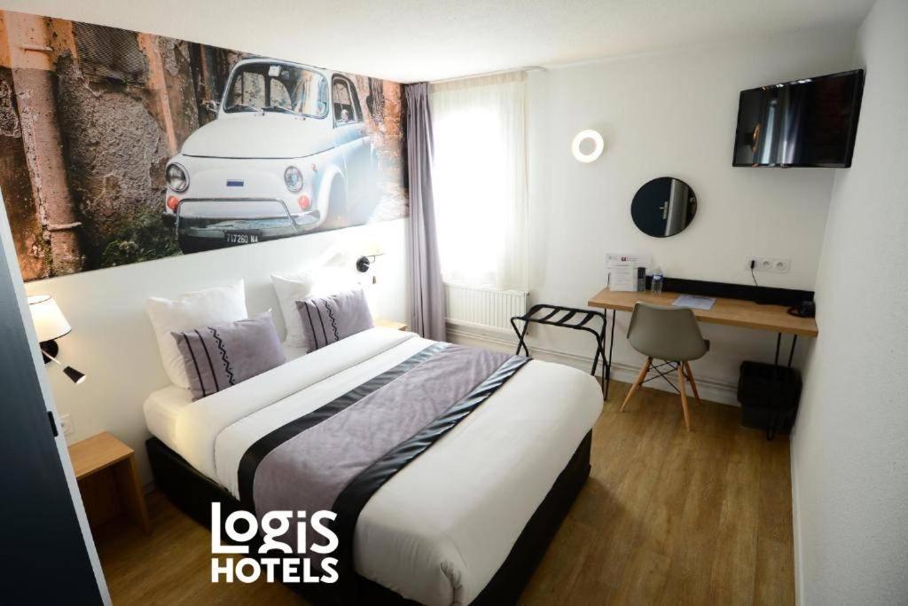 Logis Cris Hotel Et Restaurant, Lyon Sud-Est Corbas Exterior photo